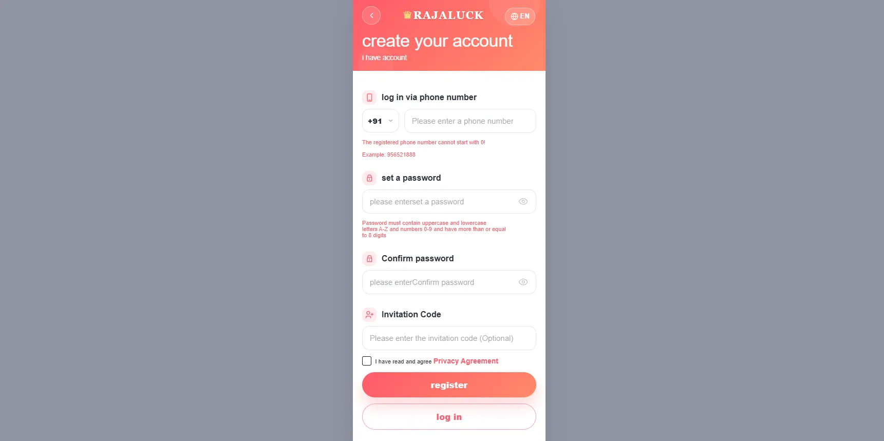 Raja Luck game on iOS – Raja Luck app