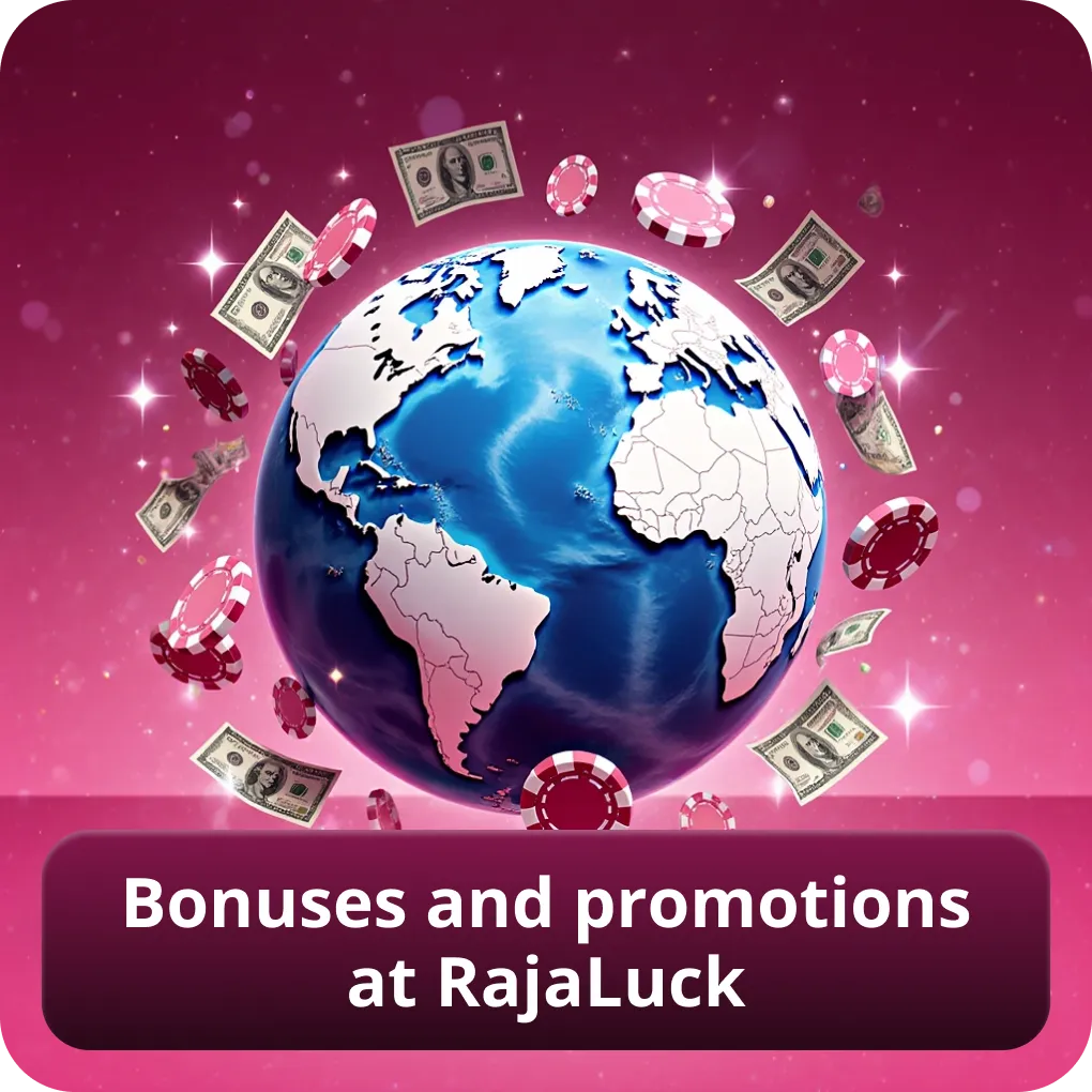 Bonuses and promotions at RajaLuck